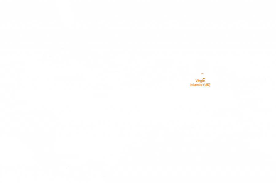 US Virgin Islands Caribbean Map US Virgin Islands Caribbean Map