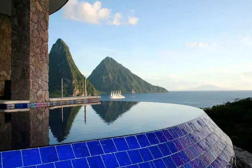 Best St. Lucia Luxury Resorts: Jade Mountain