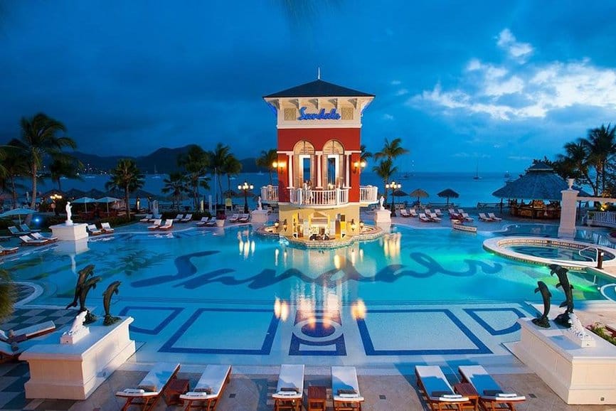 Best St. Lucia All Inclusive Resorts: Sandals Grande