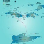 US Virgin Islands Map U.S. Virgin Islands Map