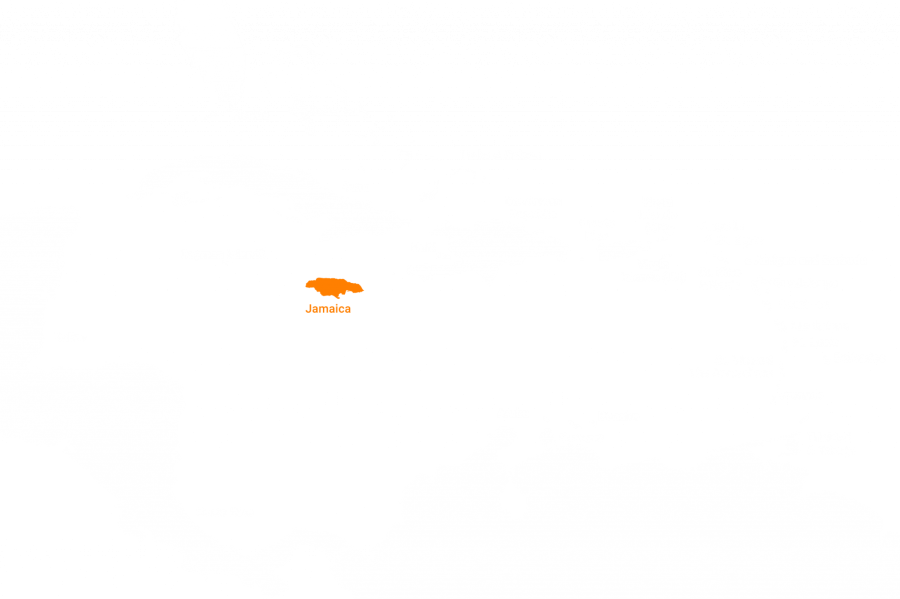 Jamaica Caribbean Map Jamaica Caribbean Map