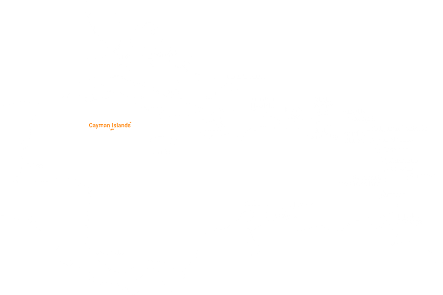 Caymans Caribbean Map Caymans Caribbean Map