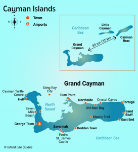Cayman Islands Map