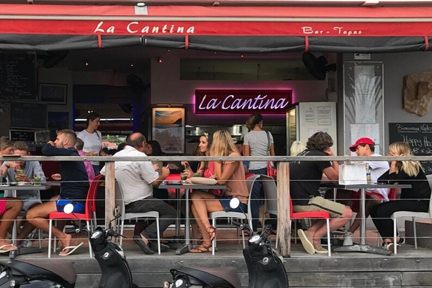 The Best St. Barts Restaurants: La Cantina, Gustavia
