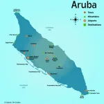 Aruba Map