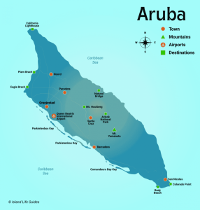 Aruba Map