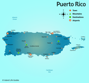 Puerto Rico Map