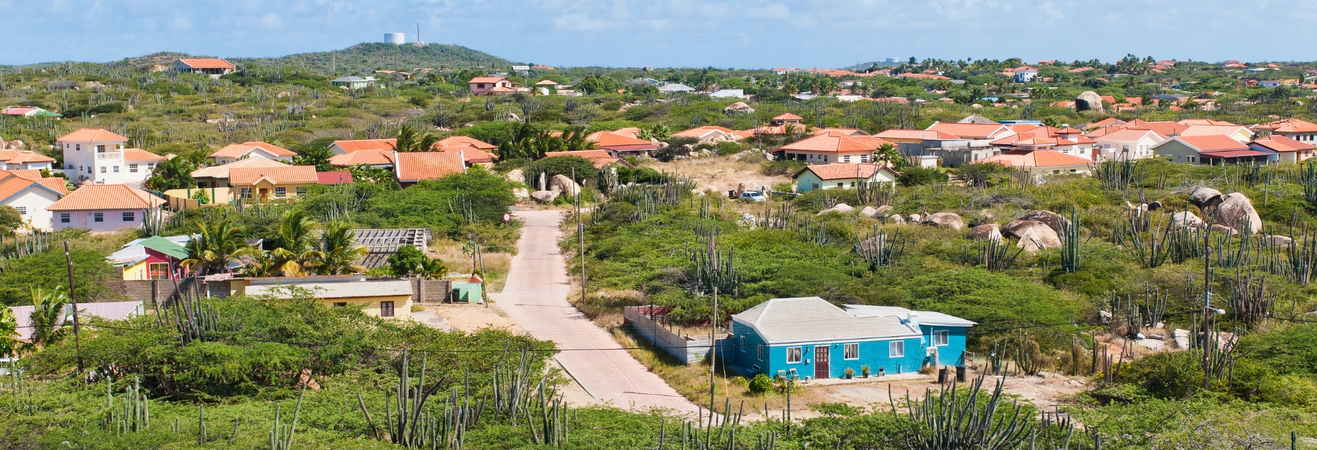 View of Aruba neighborhood in 2025 Aruba neighborhood in 2025. Photo by Daniel