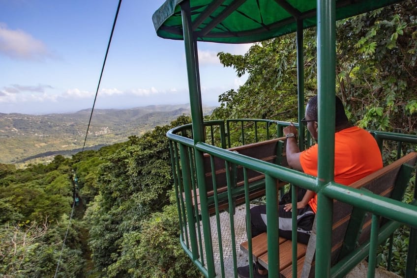 Best St. Lucia's Adventure Activities: Rainforest Adventures Aerial Tram