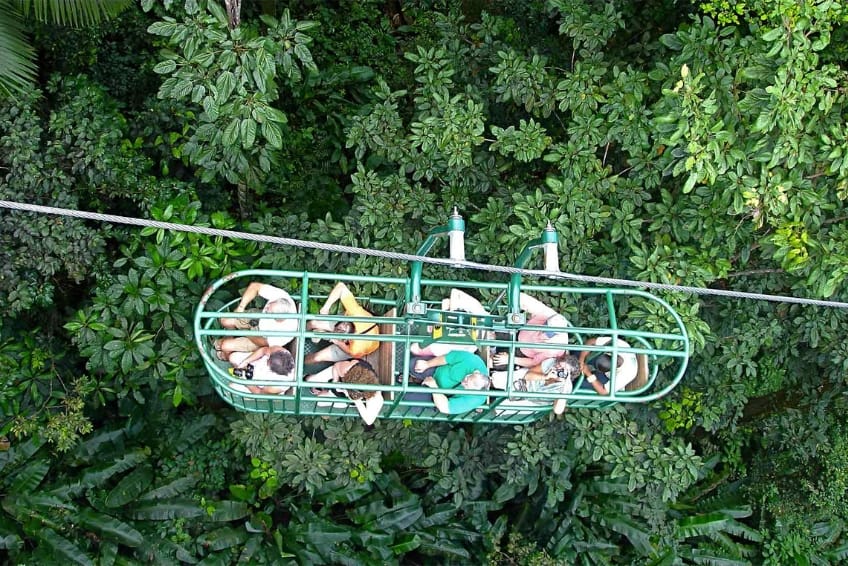 Best St. Lucia's Adventure Activities: Rainforest Adventures Aerial Tram