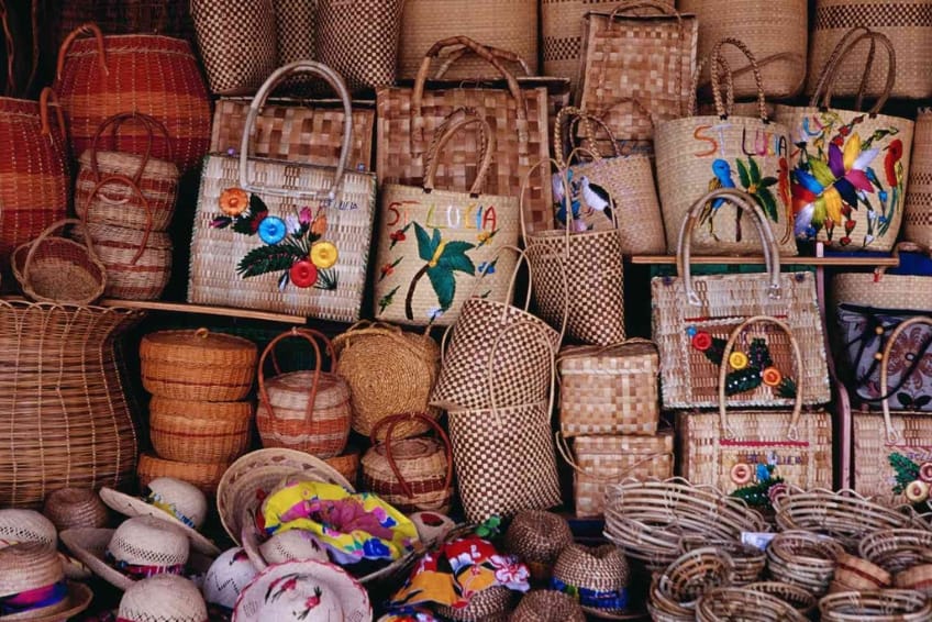 Best St. Lucia Cultural Activities: Artisan Crafts in Choiseul Village