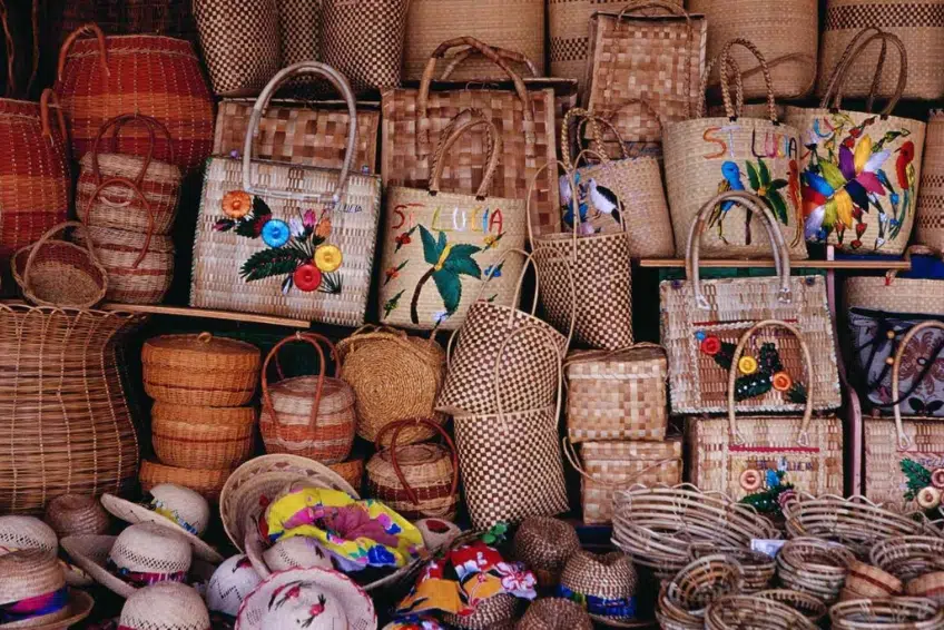 Best St. Lucia Cultural Activities: Artisan Crafts in Choiseul Village