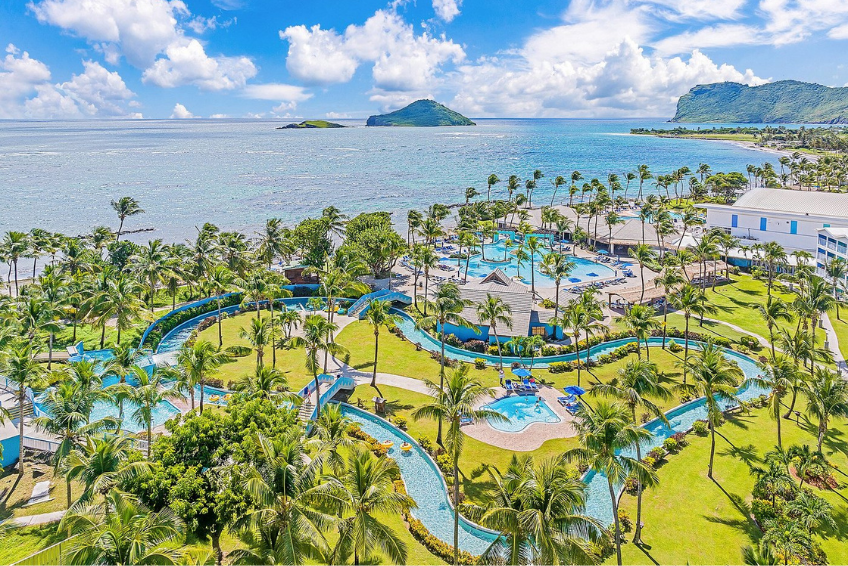 Best St. Lucia Family Resorts: Coconut Bay Beach Resort & Spa