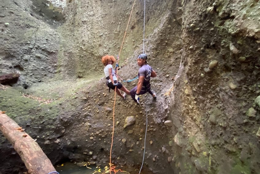 Best St. Lucia's Adventure Activities: Era Waterfall And Rappelling Adventures