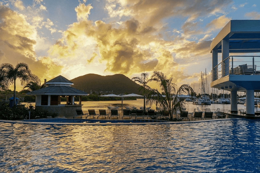 Best St. Lucia Family Resorts:Harbor Club St. Lucia, Curio Collection by Hilton