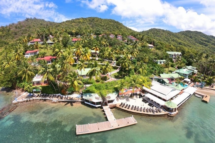 Best St. Lucia Budget Hotels: Marigot Beach Club & Dive Resort