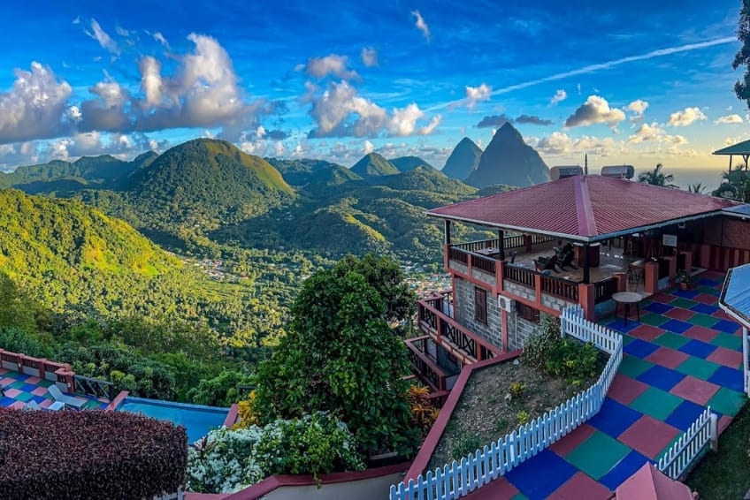 Best St. Lucia Budget Hotels: Samfi Gardens