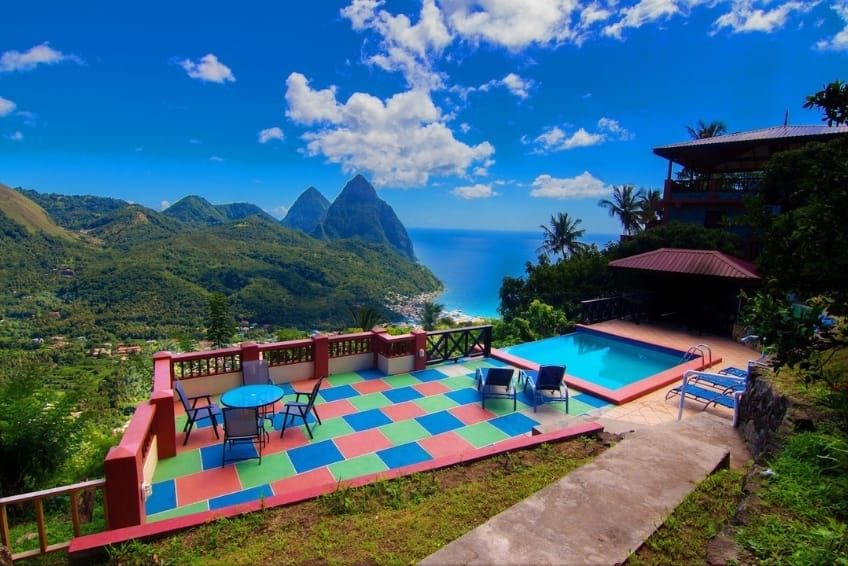 Best St. Lucia Budget Hotels: Samfi Gardens