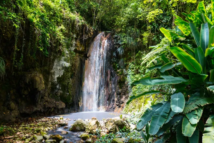 Diamond Waterfall St. Lucia