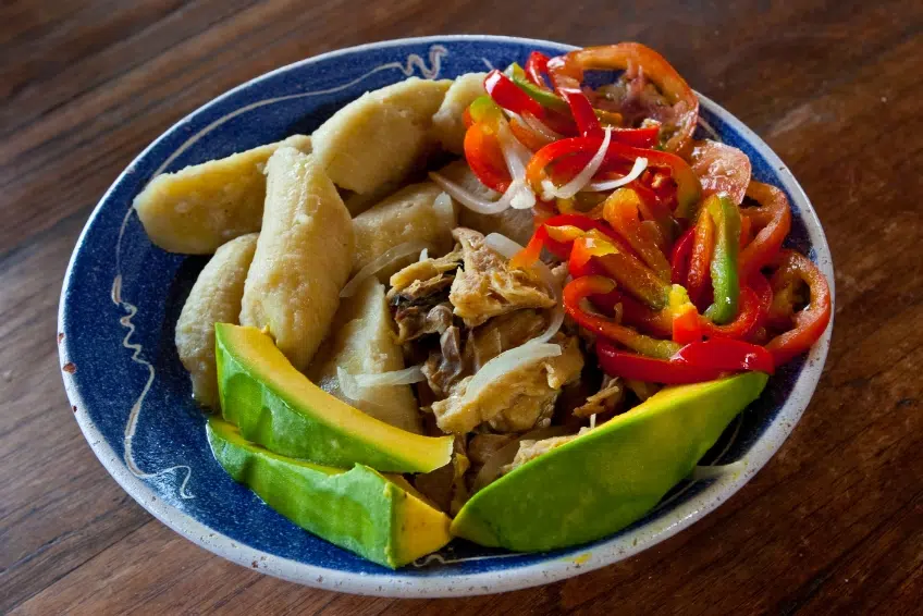 green fig and saltfish