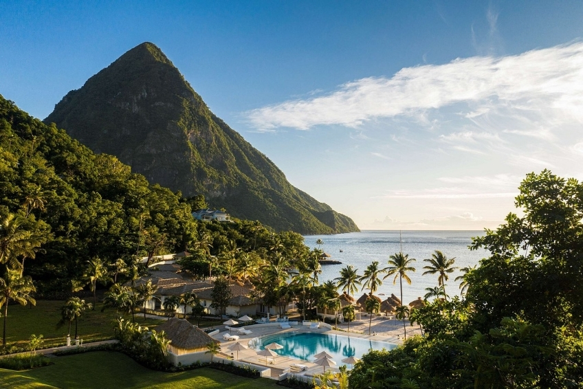 Best St. Lucia Luxury Resort: Sugar Beach Resort