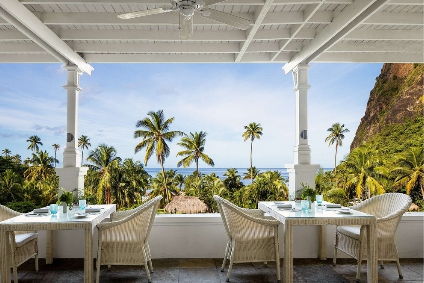 Best St. Lucia Luxury Resort: Sugar Beach Resort