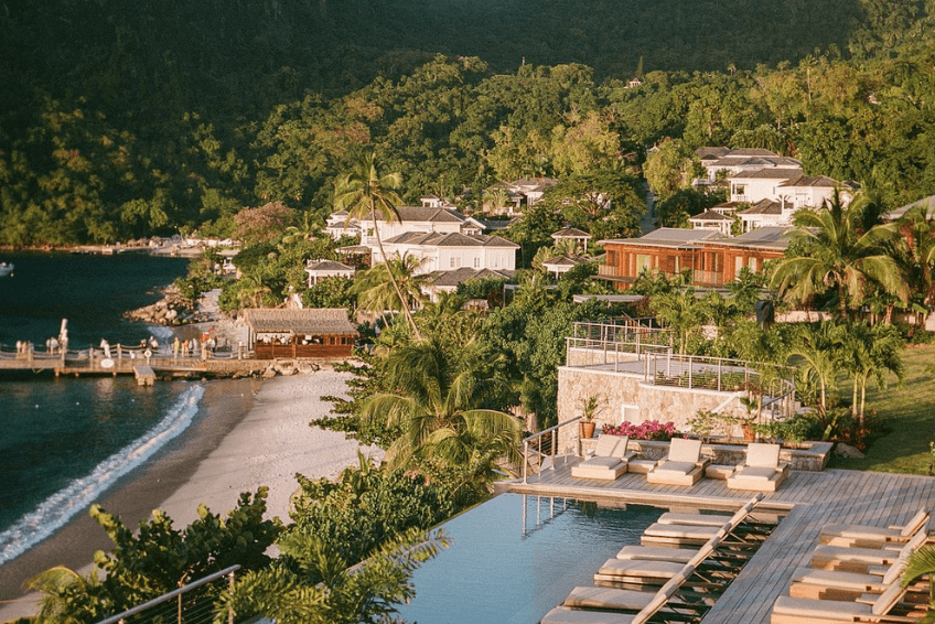 Best St. Lucia Family Resorts: Sugar Beach, A Viceroy Resort