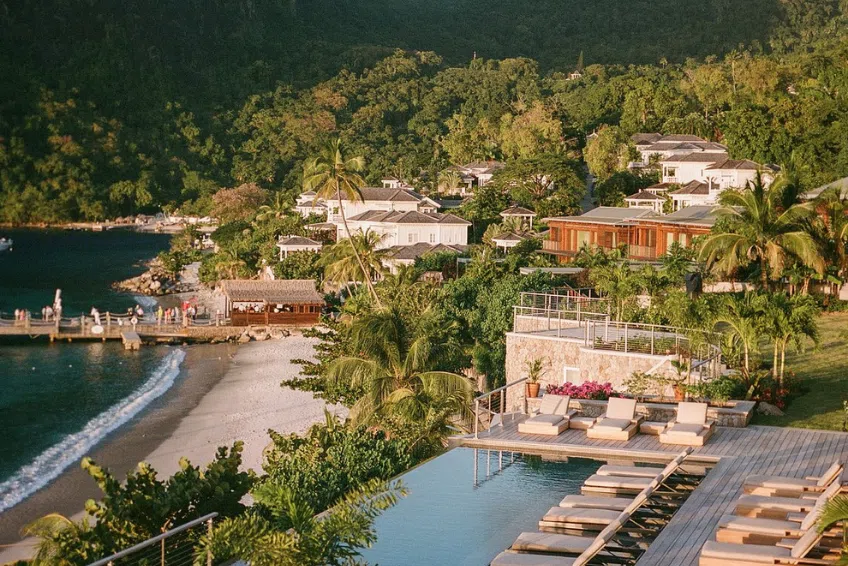 Best St. Lucia Family Resorts: Sugar Beach, A Viceroy Resort