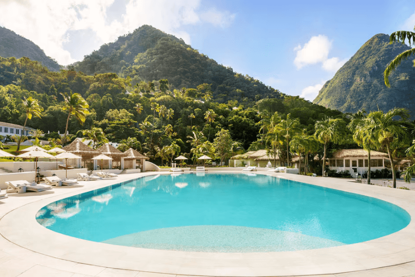 Best St. Lucia Family Resorts: Sugar Beach, A Viceroy Resort