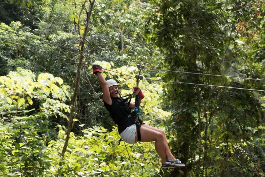 Best St. Lucia's Adventure Activities: Treetop Adventure Park
