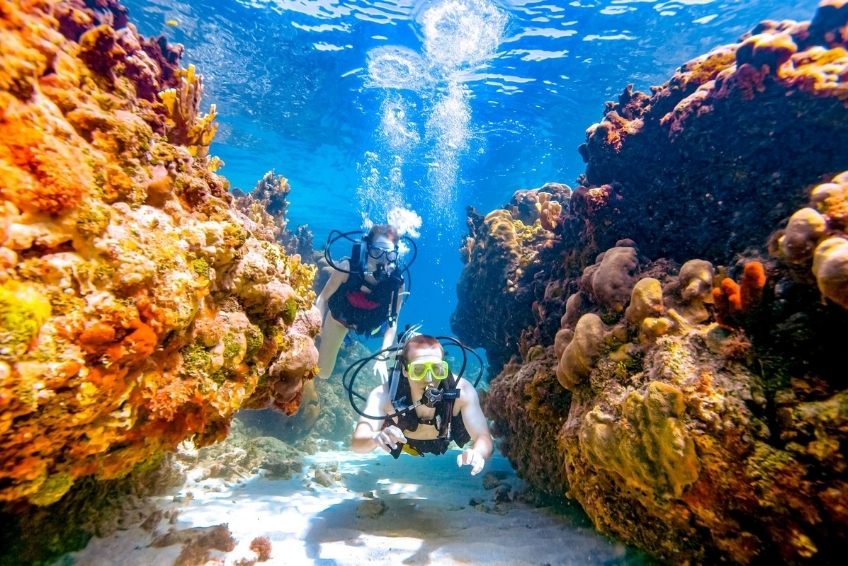 Best St. Lucia Water Activities: Scuba Diving