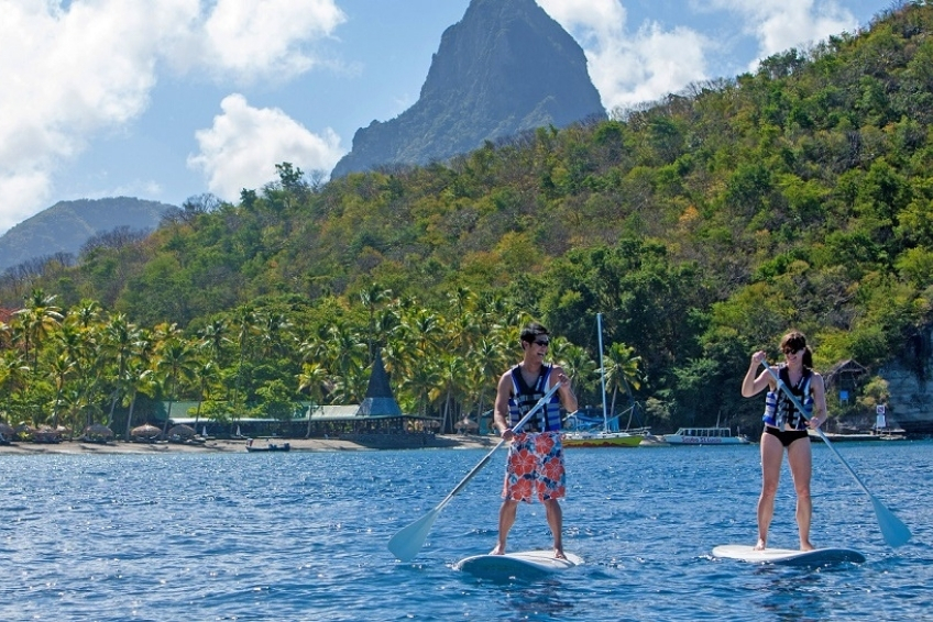 Best St. Lucia Water Activities: Stand-Up Paddleboarding and Water Sports