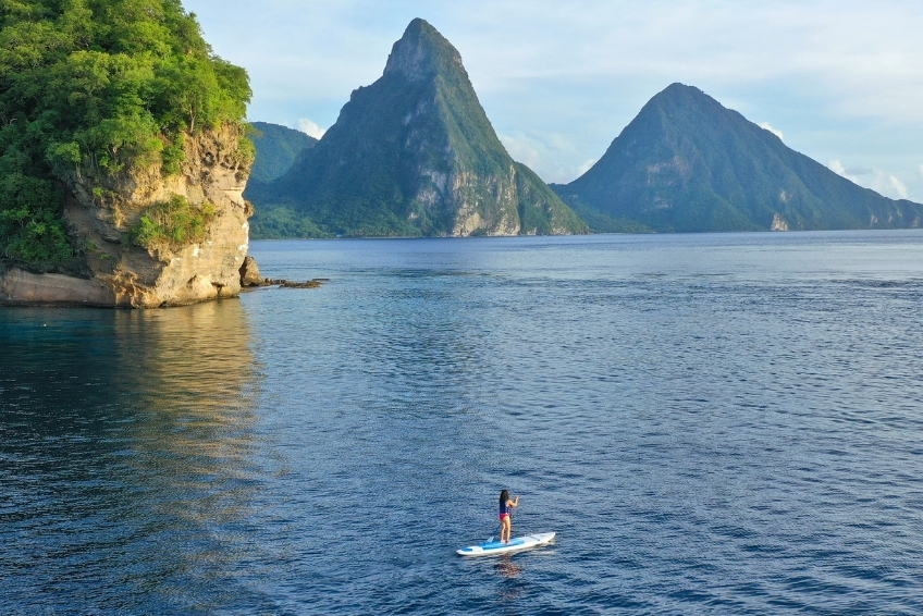 Best St. Lucia Water Activities: Stand-Up Paddleboarding and Water Sports