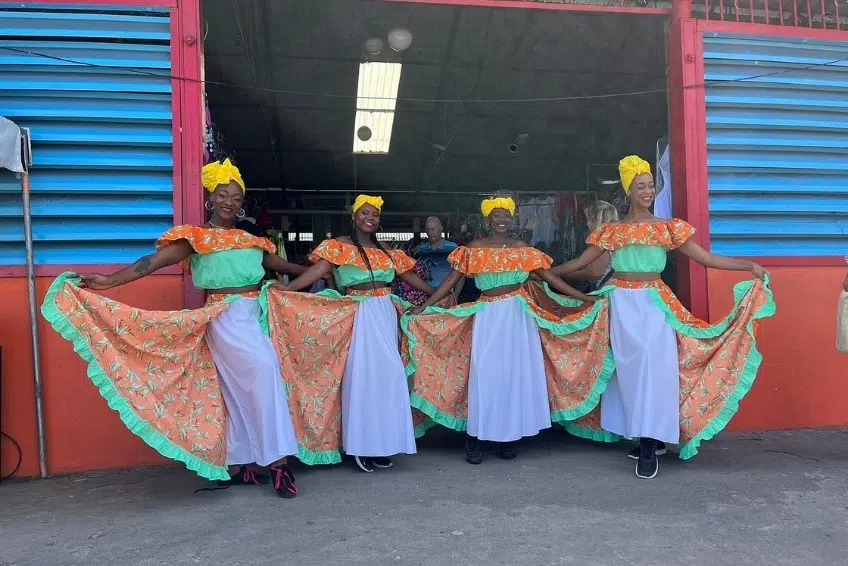 Best St. Lucia Budget Friendly Restaurants: Castries Market Food Stalls