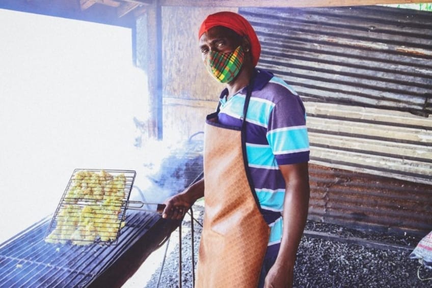 Best St. Lucia Budget Friendly Restaurants: Duke's Place