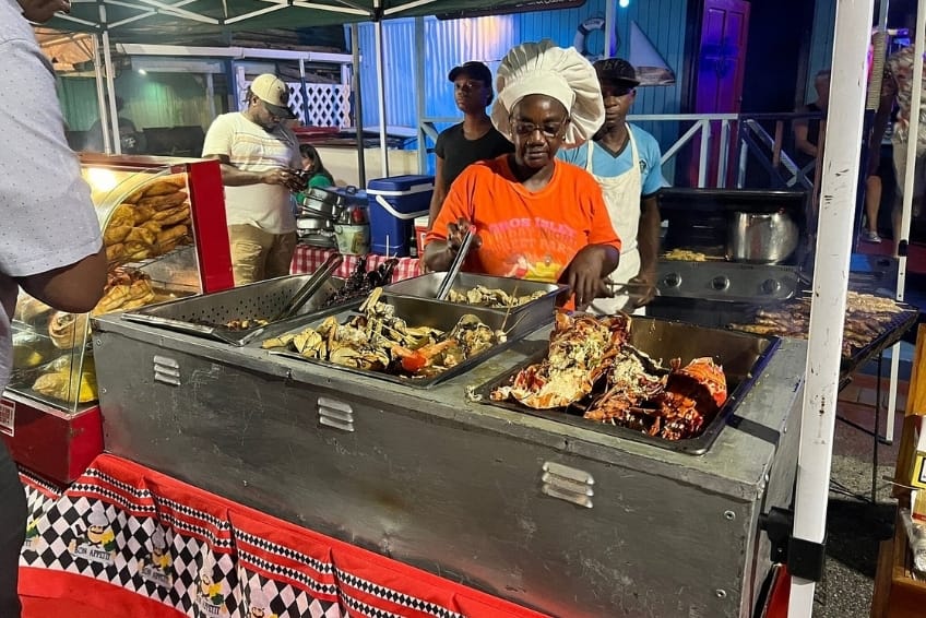Best St. Lucia Budget Friendly Restaurants: Gros Islet Friday Night Jump Up