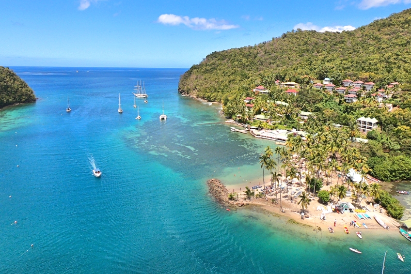 The 7 Best St. Lucia Beaches - Marigot Bay