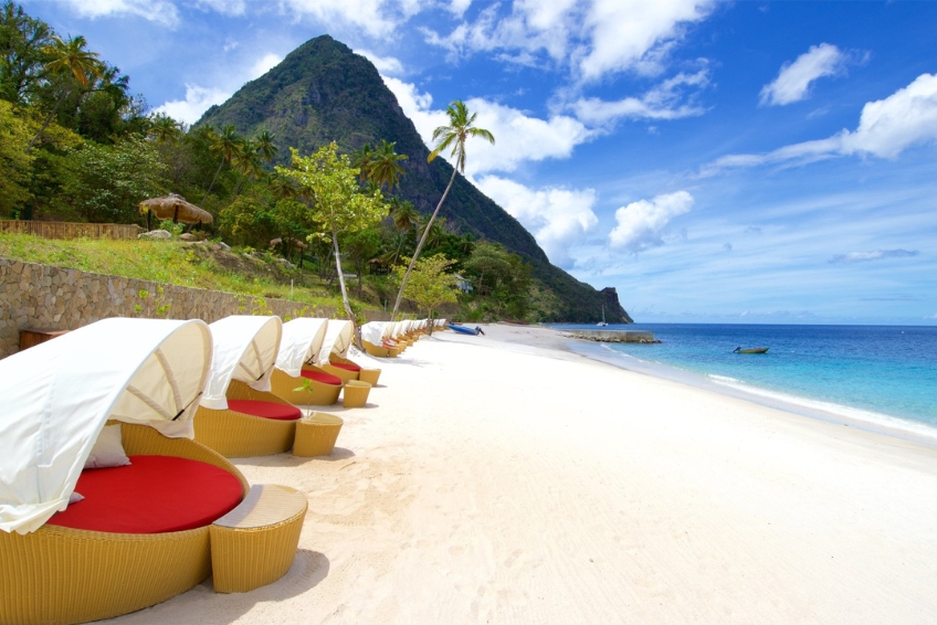 The 7 Best St. Lucia Beaches - Sugar Beach