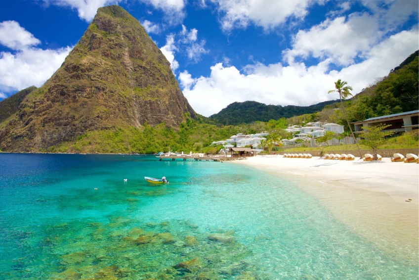 The 7 Best St. Lucia Beaches - Sugar Beach