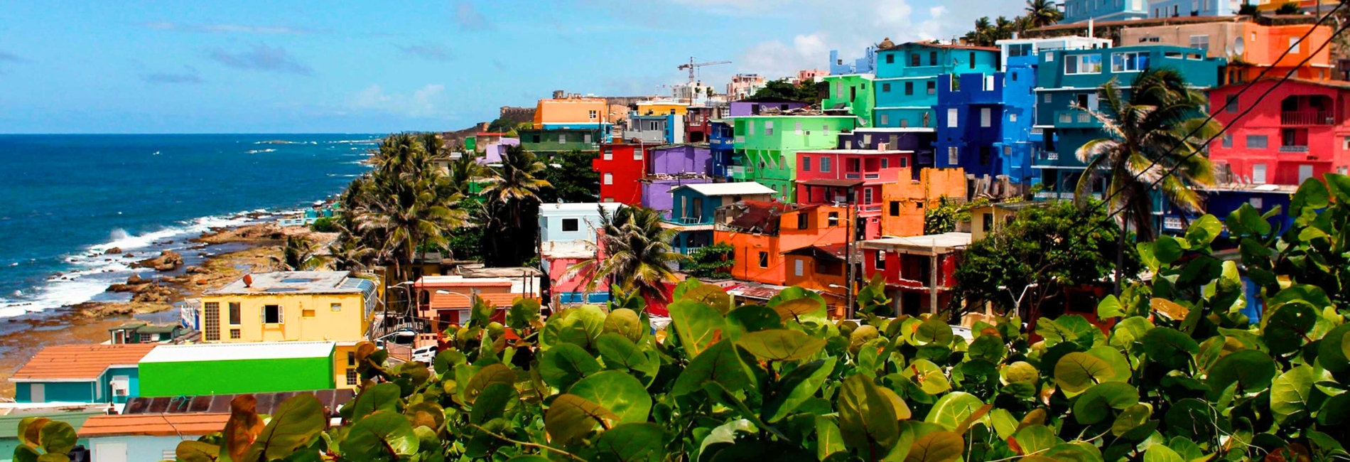 San Juan, Puerto Rico Colorful Buildings with Ocean View What's New In Puerto Rico For 2026